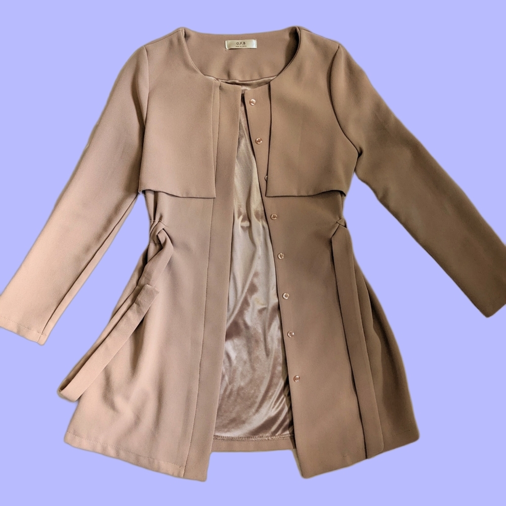 Light tan dress jacket